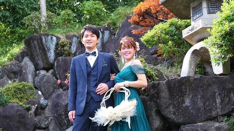  シンプルにふたりで残すフォト婚