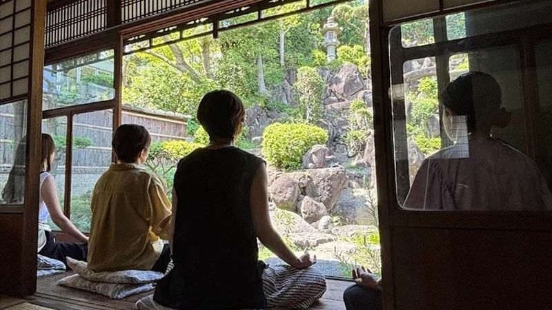 縁側の風と静けさを感じる「瞑想ワークショップ」